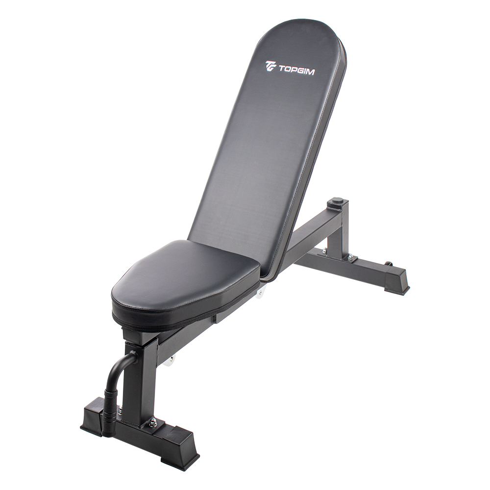 Banco de pesas de utilidad de 5 posiciones con asiento ajustable para  gimnasio en casa AMZ-563BN